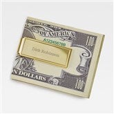 Gold/Sterling Money Clip