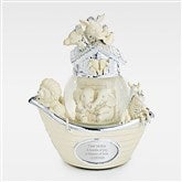 Engraved Noah's Ark Snow Globe