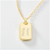 Sterling Silver Dog Tag