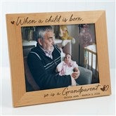 A Grandparent Is Born Personalized Frame - 46801