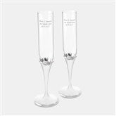Wedgwood Vera Wang Infinity Toasting Flute Pair     - 47206