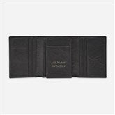 Black Neel Trifold Wallet