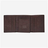 Brown Neel Trifold Wallet