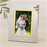 5x7 Silver/Gold Frame