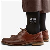 Wedding Day Embroidered Socks - 1 Pair  - 48118