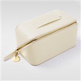 Cream Large Leather Case