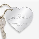 Silver Acrylic Keychain