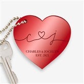 Red Acrylic Keychain