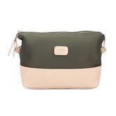 Green Nylon Toiletry Bag