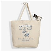 Social Club Personalized Canvas Tote Bags - 50778