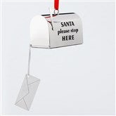 Engraved Letters to Santa Mailbox Ornament    - 51309