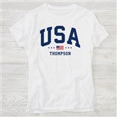 Proud American Personalized Adult Shirts - 52538