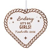 Engraved Heart Gift Tag  Ornament by Jessie James Decker - 52941