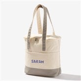 Embroidered Canvas Cooler Bag  - 53030