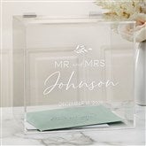 Engraved Natural Love Acrylic Card Box by Jessie James Decker - 53439