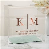 Personalized Moody Chic Acrylic Card Box by Jessie James Decker - 53444