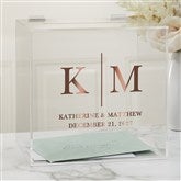 Personalized Moody Chic Acrylic Card Box by Jessie James Decker - 53444