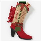 Cowgirl Boot Stocking