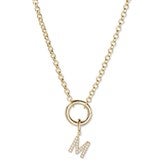 Single Initial Necklace
