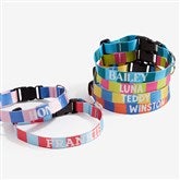 Bold Stripe Personalized Dog Collars  - 54888