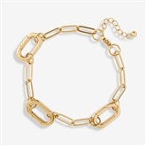 Paperclip Bracelet - Gold
