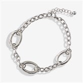 Cable Bracelet- Silver