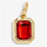 Birthstone Charm - Gold