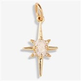 North Star Charm - Gold
