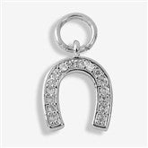 Kittenish Horseshoe - Silver
