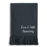 Navy Throw- Write Your Own