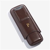 Brown Leather Cigar Case