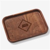 Walnut Valet Tray