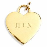 Heart Charm - Gold