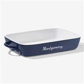Engraved Ceramic Casserole Baking Dish - 56618
