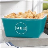 Turquoise Square Bowl