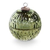 Green Ornament Candle