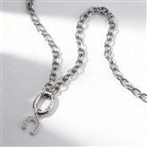 Charm Necklace- Silver