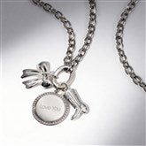 Kittenish Necklace in Silver