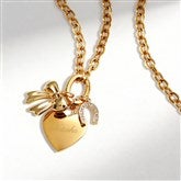 Kittenish Necklace in Gold