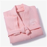 Embroidered Bow Waffle Weave Robe by Jessie James Decker  - 57329