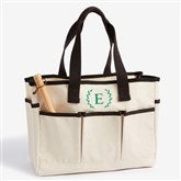 Laurel Initial Personalized Utility Garden Tote  - 57612
