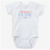 Watercolor Freedom Personalized Baby Clothing - 57664