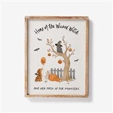 Halloween Paws Personalized Wall Art    - 58154