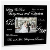 Personalized Wedding Picture Frames - Mr and Mrs Collection - 7035
