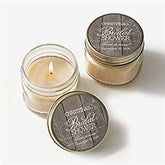 Personalized Mason Jar Candles - Bridal Shower Favors  - 16841