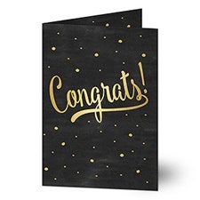 Personalized Greeting Card - Congrats - 17929