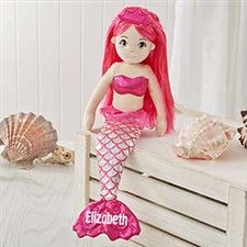 Personalized Sea Sparkles Mermaid Doll - 18128