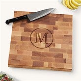 Custom Engraved Butcher Block Cutting Boards - 18335
