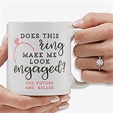 Personalized Engagement Coffee Mugs - 18546