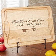 Personalized Cutting Boards - Key To Our Home - 18596